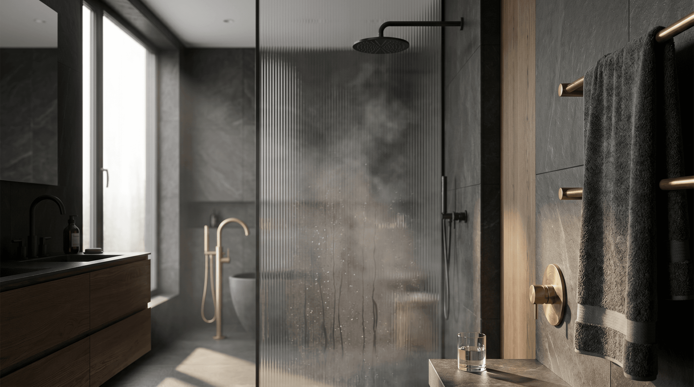 Moderne luxe badkamer